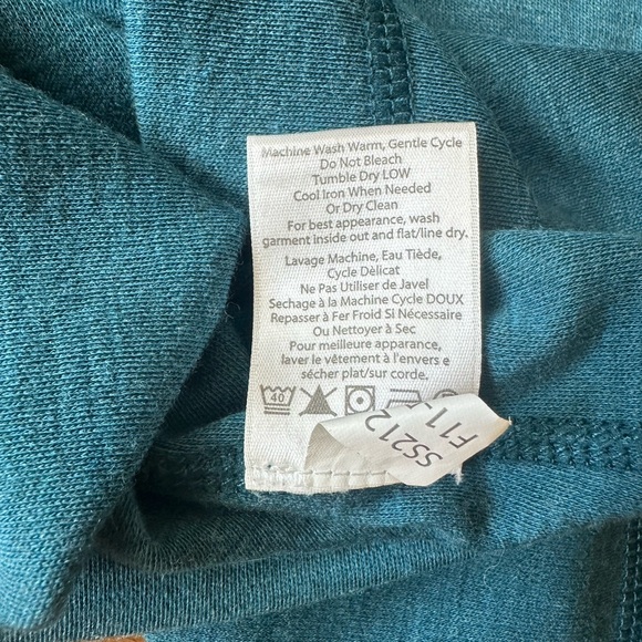 Smartwool Teal Crew Neck Top - Picture 9 of 9